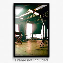 Pixel Art Poster - Worn Movie Studio (8 Bit Psychedelic Trippy Video Game Print)