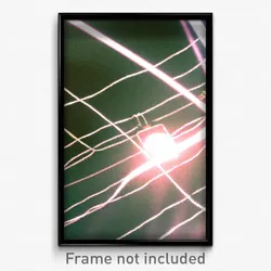 Pixel Art Poster - Novel Wire (8 Bit Psychedelic Trippy Weird Video Game Print)