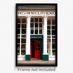 Pixel Art Poster - Antique Highland (8 Bit Psychedelic Trippy Video Game Print)