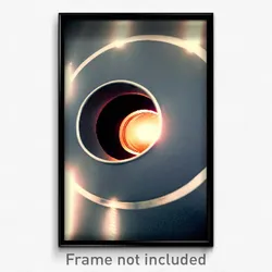 Pixel Art Poster - Important Peephole (8 Bit Psychedelic Video Game Print)