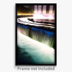 Pixel Art Poster - Normal Dam (8 Bit Psychedelic Trippy Weird Video Game Print)