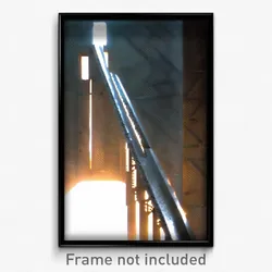 Pixel Art Poster - Steel Slit (8 Bit Psychedelic Trippy Weird Video Game Print)