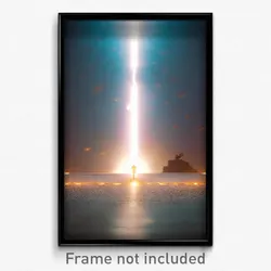 Pixel Art Poster - Bountiful Bolt Hole (8 Bit Psychedelic Video Game Print)