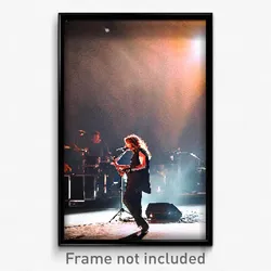 Pixel Art Poster - Concrete Concert (8 Bit Psychedelic Trippy Video Game Print)