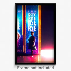 Pixel Art Poster - Novel Rise (8 Bit Psychedelic Trippy Weird Video Game Print)