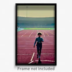Pixel Art Poster - Noted Track (8 Bit Psychedelic Trippy Weird Video Game Print)