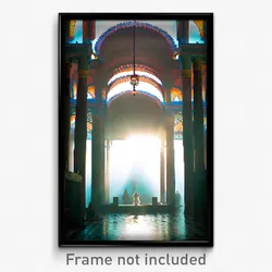 Pixel Art Poster - Captivating Balistraria (8 Bit Psychedelic Video Game Print)