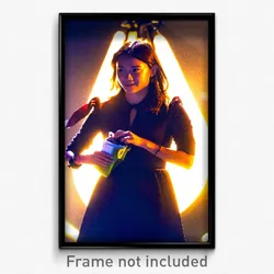 Pixel Art Poster - Candid Hold (8 Bit Psychedelic Trippy Weird Video Game Print)