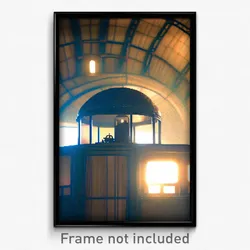 Pixel Art Poster - Tiny Dome (8 Bit Psychedelic Trippy Weird Video Game Print)
