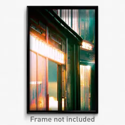 Pixel Art Poster - Plastic Berlin (8 Bit Psychedelic Trippy Video Game Print)