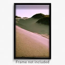 Pixel Art Poster - Damp Dunes (8 Bit Psychedelic Trippy Weird Video Game Print)