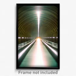 Pixel Art Poster - All Over The Place Tunnel (8 Bit Video Game Print)