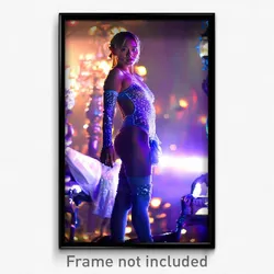 Pixel Art Poster - Lavish Body (8 Bit Psychedelic Trippy Weird Video Game Print)