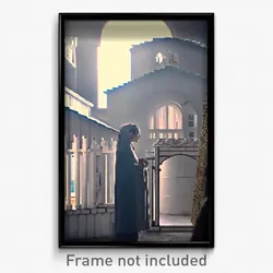 Pixel Art Poster - White Nunnery (8 Bit Psychedelic Trippy Video Game Print)