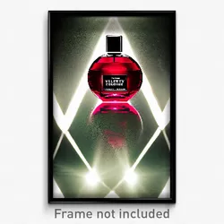 Pixel Art Poster - Velvety Cologne (8 Bit Psychedelic Trippy Video Game Print)