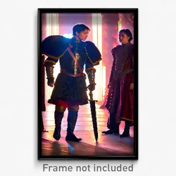 Pixel Art Poster - Velvety Armoury (8 Bit Psychedelic Trippy Video Game Print)