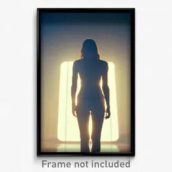 Pixel Art Poster - Thin Strand (8 Bit Psychedelic Trippy Weird Video Game Print)