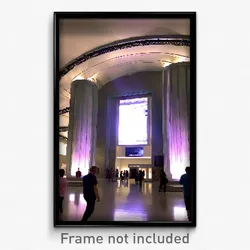Pixel Art Poster - Major Museum (8 Bit Psychedelic Trippy Video Game Print)