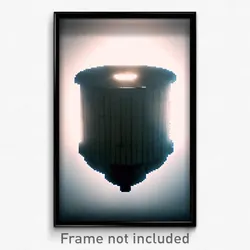 Pixel Art Poster - Simple Cistern (8 Bit Psychedelic Trippy Video Game Print)