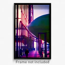 Pixel Art Poster - Accurate Cologne (8 Bit Psychedelic Trippy Video Game Print)