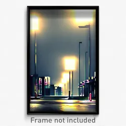 Pixel Art Poster - Pure Ghetto (8 Bit Psychedelic Trippy Weird Video Game Print)