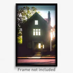 Pixel Art Poster - Unknown Parsonage (8 Bit Psychedelic Trippy Video Game Print)