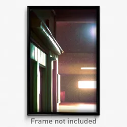 Pixel Art Poster - Unsightly Hideout (8 Bit Psychedelic Trippy Video Game Print)