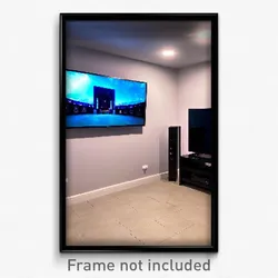 Pixel Art Poster - Square Entertainment Room (8 Bit Video Game Print)