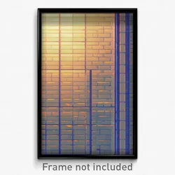Pixel Art Poster - Puny Tile (8 Bit Psychedelic Trippy Weird Video Game Print)