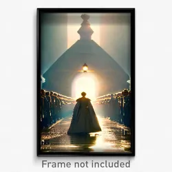 Pixel Art Poster - Esteemed March (8 Bit Psychedelic Trippy Video Game Print)