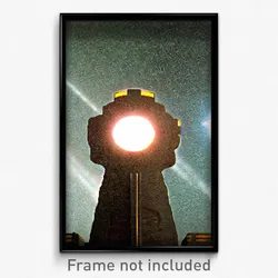 Pixel Art Poster - Agitated Neutron (8 Bit Psychedelic Trippy Video Game Print)