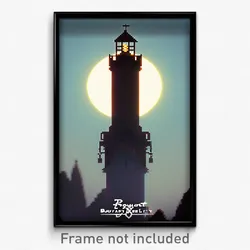 Pixel Art Poster - Buoyant Belfry (8 Bit Psychedelic Trippy Video Game Print)
