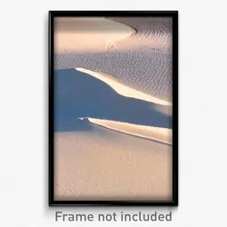 Pixel Art Poster - White Sandbar (8 Bit Psychedelic Trippy Video Game Print)