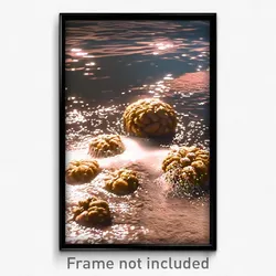 Pixel Art Poster - Nutty Shoals (8 Bit Psychedelic Trippy Video Game Print)