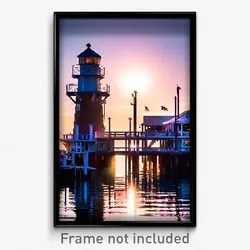 Pixel Art Poster - Fantastic Wharf (8 Bit Psychedelic Trippy Video Game Print)