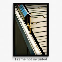 Pixel Art Poster - Miniature Gutter (8 Bit Psychedelic Trippy Video Game Print)