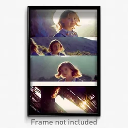 Pixel Art Poster - Adorable Aperture (8 Bit Psychedelic Trippy Video Game Print)