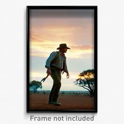 Pixel Art Poster - Adorable Outback (8 Bit Psychedelic Trippy Video Game Print)