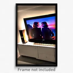 Pixel Art Poster - Admirable Television (8 Bit Psychedelic Video Game Print)