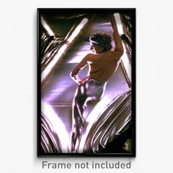 Pixel Art Poster - Metallic Bedlam (8 Bit Psychedelic Trippy Video Game Print)