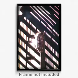 Pixel Art Poster - Gargantuan Grate (8 Bit Psychedelic Trippy Video Game Print)