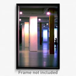 Pixel Art Poster - Muted Gallery (8 Bit Psychedelic Trippy Video Game Print)