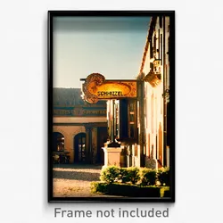 Pixel Art Poster - Antique Schnitzel (8 Bit Psychedelic Trippy Video Game Print)