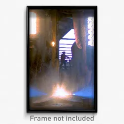 Pixel Art Poster - Active Forgeworks (8 Bit Psychedelic Trippy Video Game Print)