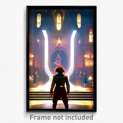 Pixel Art Poster - Notable Menagerie (8 Bit Psychedelic Trippy Video Game Print)