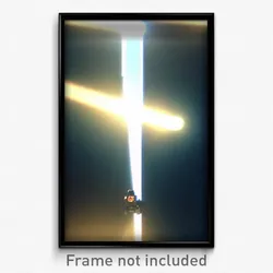 Pixel Art Poster - Digital Chute (8 Bit Psychedelic Trippy Video Game Print)