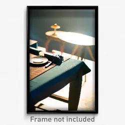 Pixel Art Poster - Made Up Table (8 Bit Psychedelic Trippy Video Game Print)