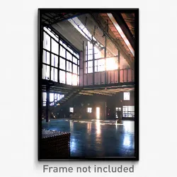 Pixel Art Poster - Enormous Loft (8 Bit Psychedelic Trippy Video Game Print)
