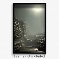 Pixel Art Poster - Thick Redoubt (8 Bit Psychedelic Trippy Video Game Print)
