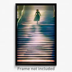 Pixel Art Poster - Wicked Steps (8 Bit Psychedelic Trippy Video Game Print)